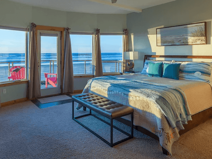 ocean view master bedroom
