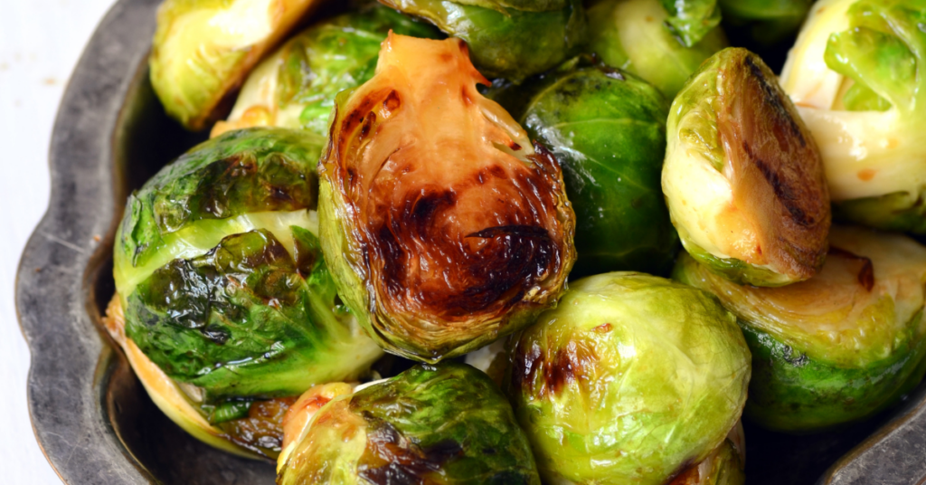 Maple-Roasted Brussels Sprouts With Bacon